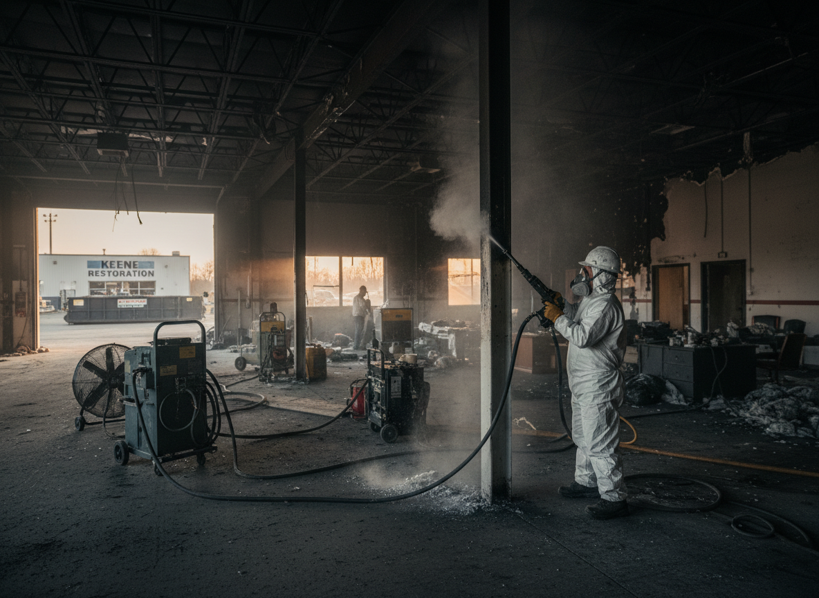 Commercial Fire Restoration in Keene, CA