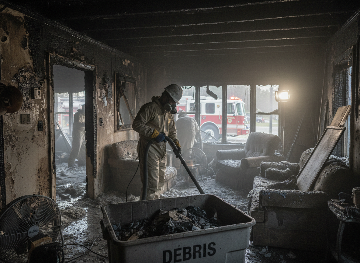 Fire Damage Restoration Keene in Tehachapi, CA 93561