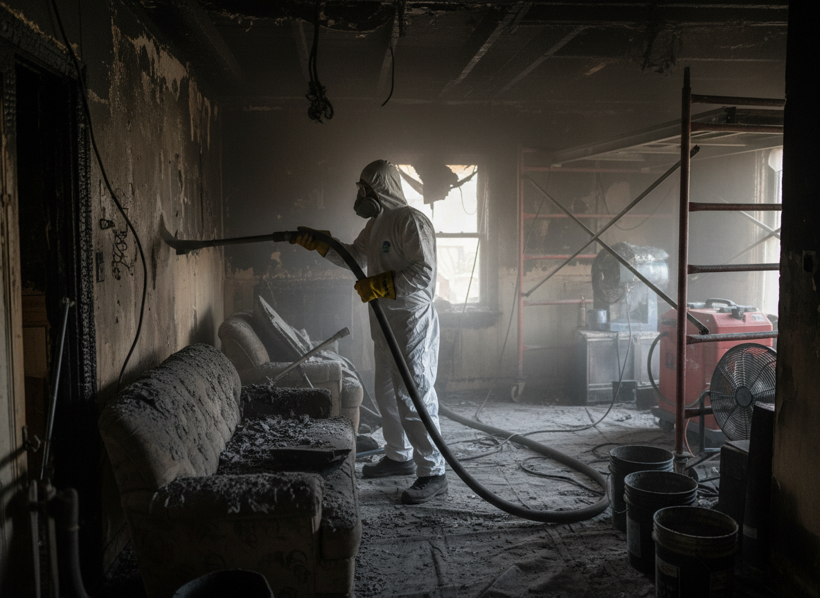Fire Damage Clean Up in Keene, CA