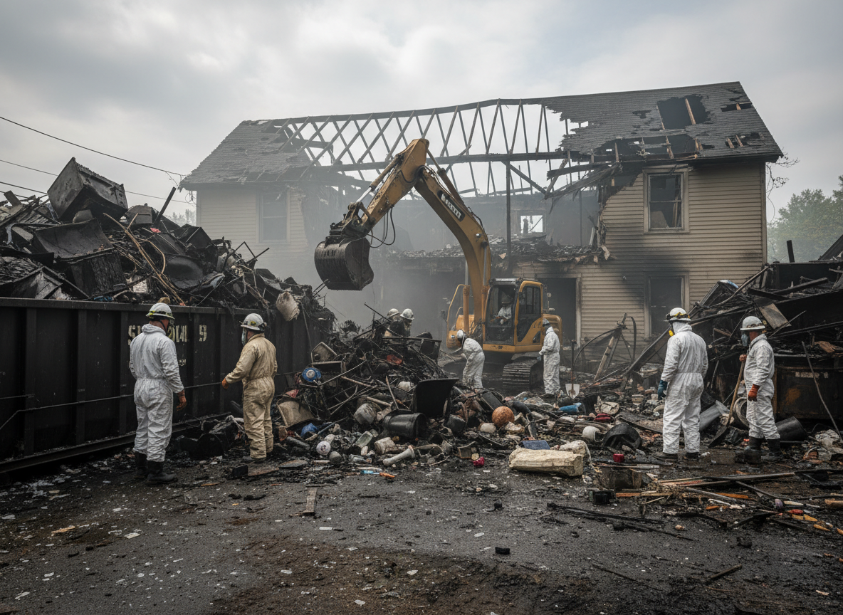 Fire Damage Restoration in Tehachapi